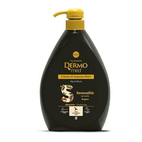 Miniaturka artykułu - &zwnj;DERMOMED Mydło w płynie z pompką Argan, 1 l