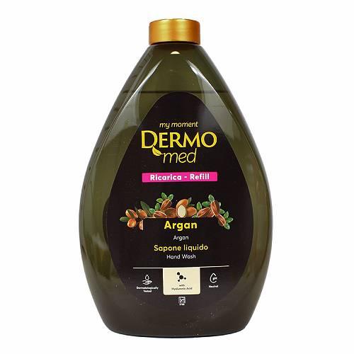 Miniaturka artykułu - &zwnj;DERMOMED Zapas Mydło w płynie Argan, 1 l