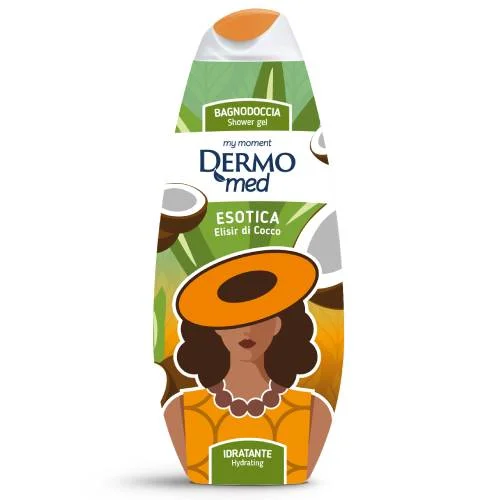 Miniaturka artykułu - Demomed Esotica Elisir di Cocco Żel pod prysznic, 500 ml
