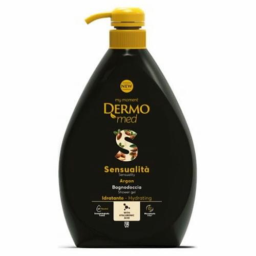 Miniaturka artykułu - DERMOMED Żel pod prysznic Sensualita Argan, 1000ml