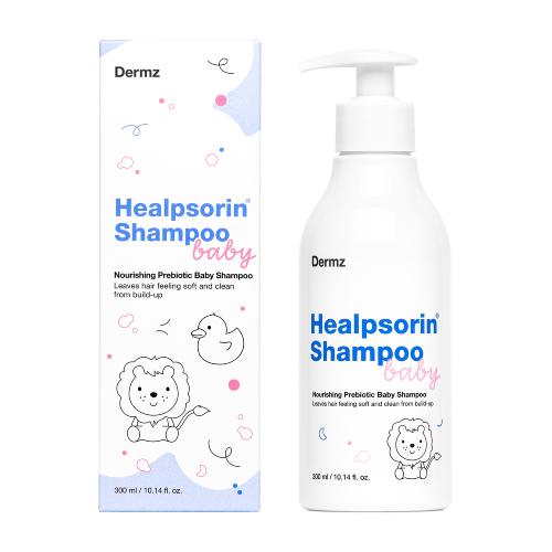 Miniaturka artykułu - Dermz Healpsorin Baby Szampon do włos&oacute;w, 300ml