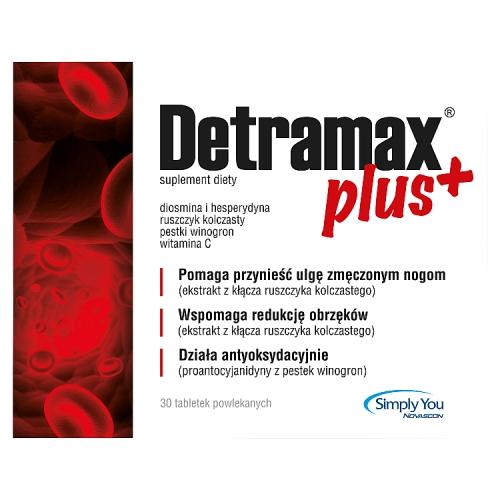 Miniaturka artykułu - Detramax Plus - 30 tabletek 