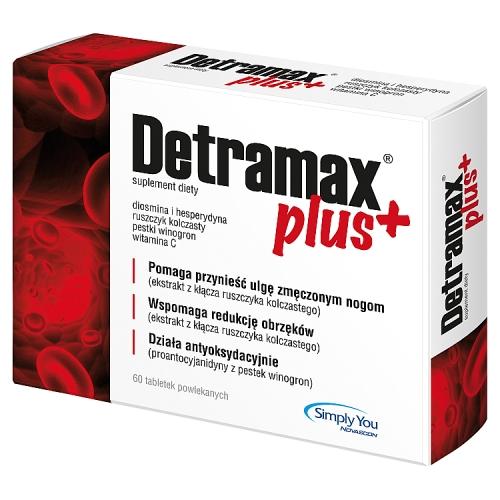 Miniaturka artykułu - Detramax Plus, 60tabletek