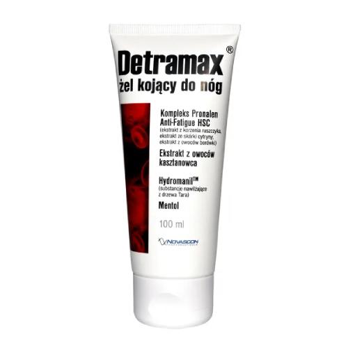 Miniaturka artykułu - Detramax Żel kojący do n&oacute;g - 100 ml
