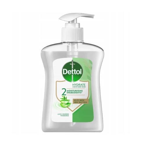 Miniaturka artykułu - Dettol Antybakteryjne Mydło w płynie Nawilżenie, 250 ml