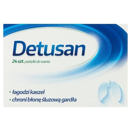 Miniaturka artykułu - DETUSAN pastylki - 24 sztuki USZKODZONE TEKTUROWE OPAKOWANIE