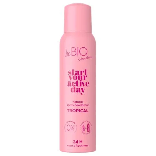 Miniaturka artykułu - BE BIO EWA CHODAKOWSKA Start Your Active Day Naturalny dezodorant do ciała Tropical, 125 ml