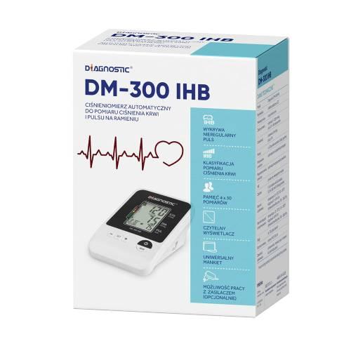 Miniaturka artykułu - DIAGNOSTIC DM-300 IHB Ciśnieniomierz automatyczny naramienny z zasilaczem