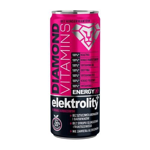 Miniaturka artykułu - Diamond Vitamins Elektrolity o smaku arbuzowym, 250 ml