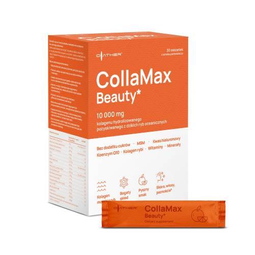 Miniaturka artykułu - CollaMax Beauty 10 000 mg kolagenu rybiego, 30 sasz.
