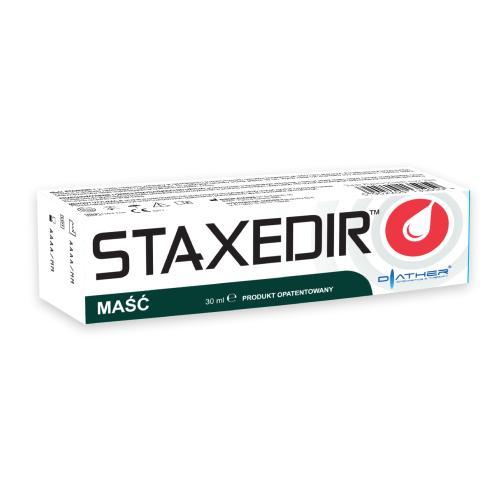 Miniaturka artykułu - Diather Staxedir maść hemostatyczna, 30ml KR&Oacute;TKA DATA 30.09.2026