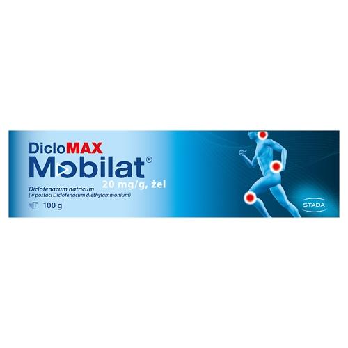 Miniaturka artykułu - DicloMax Mobilat 20 mg/g, 100 g