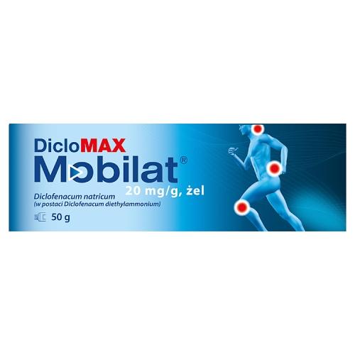 Miniaturka artykułu - DicloMax Mobilat 20 mg/g, 50 g