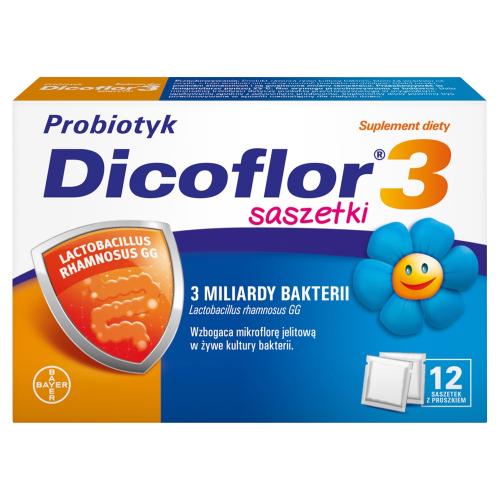 Miniaturka artykułu - Dicoflor 3, 12 saszetek