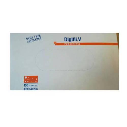 Miniaturka artykułu - Rękawice Digitil diagnostyczne rozmiar L, 150szt.