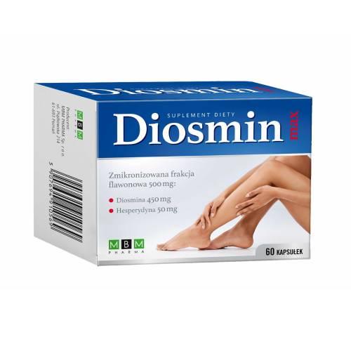 Miniaturka artykułu - Diosmin Max, 60 kaps.