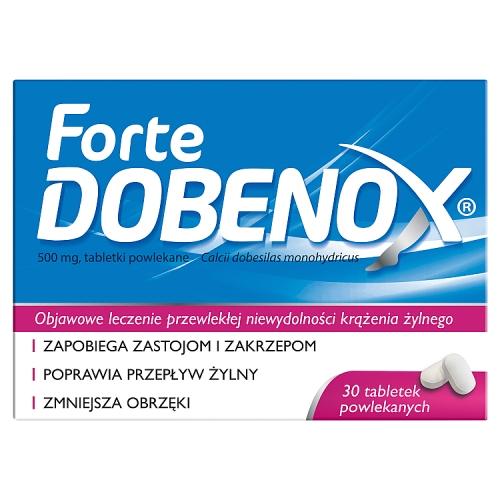 Miniaturka artykułu - Dobenox Forte 500 mg - 30 tabletek 