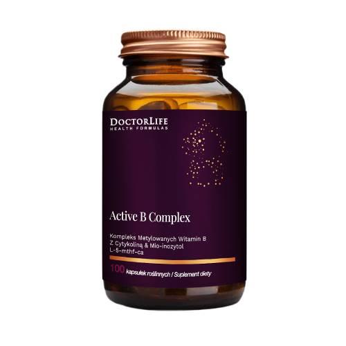 Miniaturka artykułu - Doctor Life Active B Complex, 100kaps.