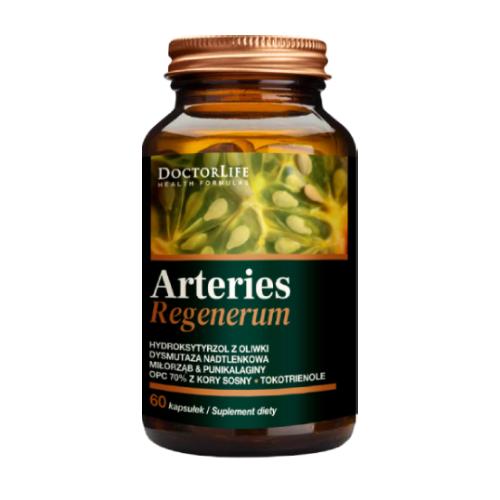 Miniaturka artykułu - Doctor Life Arteries Regenerum, 60kaps. 