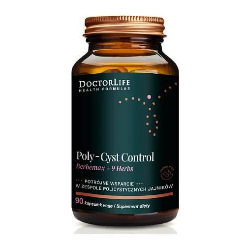 Miniaturka artykułu - Doctor Life Poly-Cyst Control, 90 kaps. KR&Oacute;TKA DATA 14.07.2026