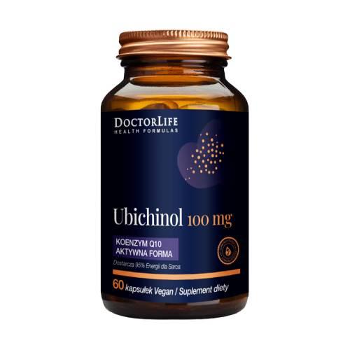 Miniaturka artykułu - Doctor Life Ubichinol 100 mg Koenzym Q10 forma aktywna, 60 kapsułek