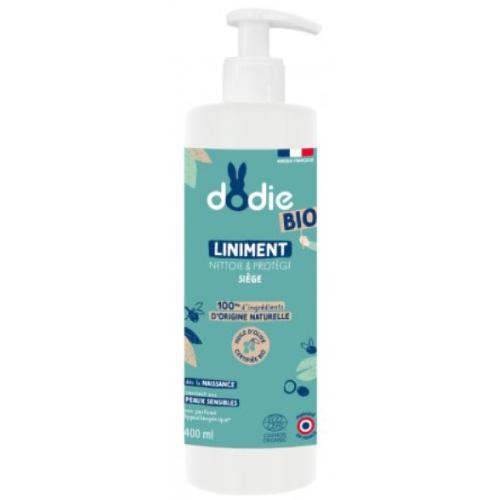 Miniaturka artykułu - Dodie Organiczne mleczko oczyszczające dla dzieci do pośladków, 400ml