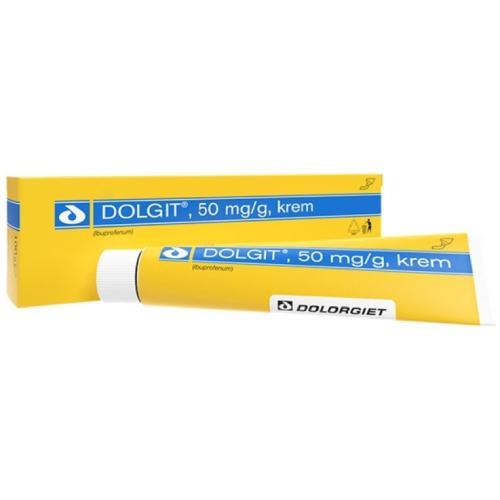Miniaturka artykułu - DOLGIT 50mg/g Krem, 150g USZKODZONE OPAKOWANIE