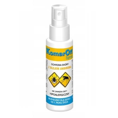 Miniaturka artykułu - DOMOWA APTECZKA KomarOff spray, 70ml