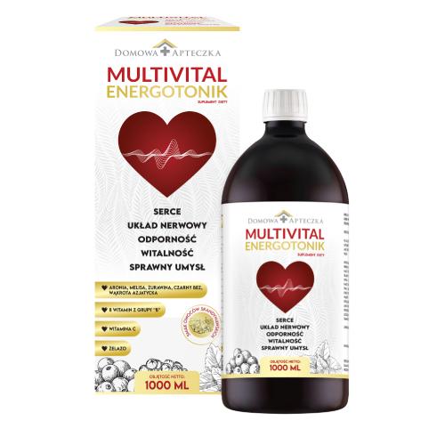 Miniaturka artykułu - DOMOWA APTECZKA Multivital energotonik, 1000ml