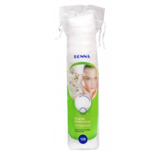 Miniaturka artykułu - DONNA Płatki kosmetyczne, 120 sztuk