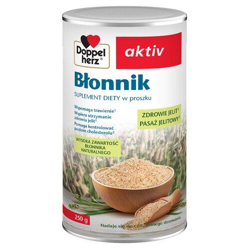 Miniaturka artykułu - DOPPELHERZ Aktiv Błonnik (proszek), 250g