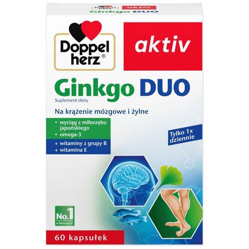 Miniaturka artykułu - Doppelherz aktiv Ginkgo Duo -  60 kapsułek