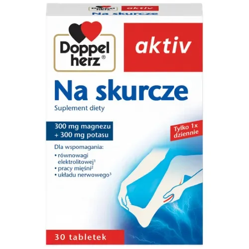 Miniaturka artykułu - DOPPELHERZ AKTIV Na skurcze - 30 tabletek