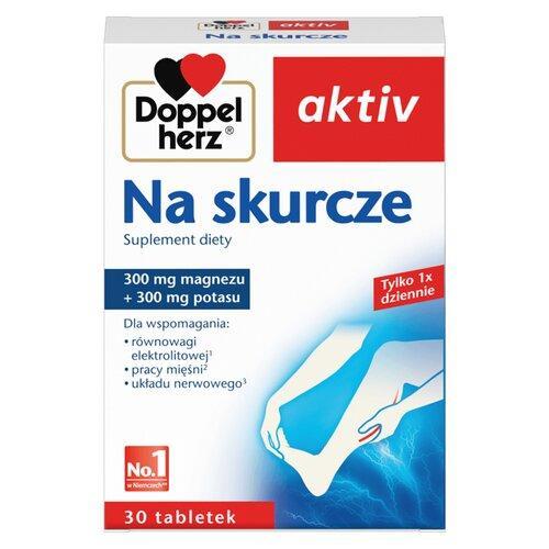 Miniaturka artykułu - DOPPELHERZ AKTIV Na skurcze - 30 tabletek USZKODZONY KARTON