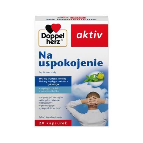 Miniaturka artykułu - DOPPELHERZ AKTIV Na uspokojenie - 20 kapsułek