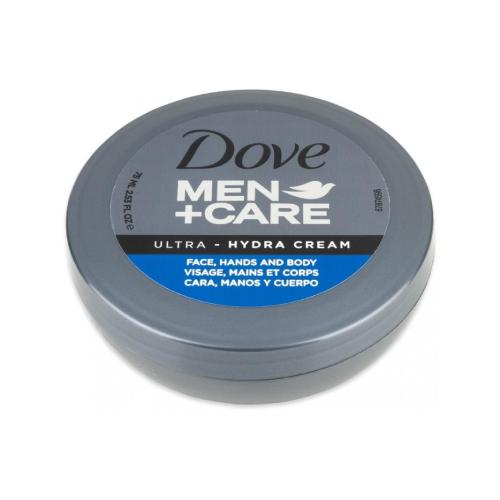 Miniaturka artykułu - DOVE Men+Care Ultra Hydra Krem do twarzy, ciała i rąk dla mężczyzn, 75ml