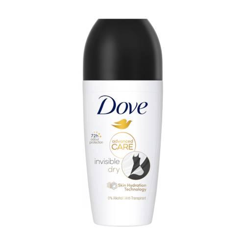 Miniaturka artykułu - DOVE Advanced Care Invisible Dry Antyperspirant w kulce, 50 ml