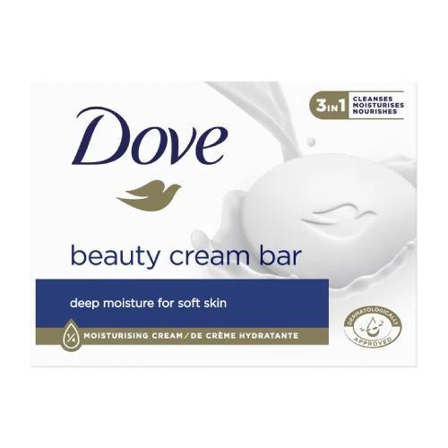 DOVE Beauty Cream Bar Kremowa kostka myjąca, 90 g USZKODZONE TEKTUROWE OPAKOWANIE