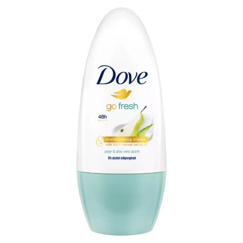 Miniaturka artykułu - DOVE Woman Go Fresh Antyperspirant w kulce dla kobiet Pear&Aloe Vera, 50ml