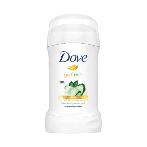Miniaturka artykułu - DOVE Go Fresh Antyperspirant w sztyfcie Og&oacute;rek i Zielona herbata, 40ml
