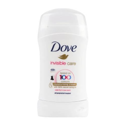 Miniaturka artykułu - DOVE Invisible Care Antyperspirant w sztyfcie Floral Touch Lilia i R&oacute;ża, 40ml