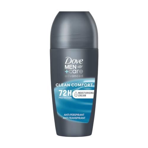 Miniaturka artykułu - DOVE Men+Care Advanced Clean Comfort Antyperspirant w kulce, 50 ml