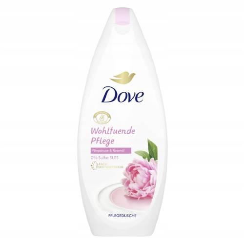Miniaturka artykułu - DOVE Żel pod prysznic Piwonia & Olejek r&oacute;żany, 250ml
