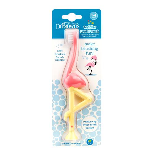 Miniaturka artykułu - Dr Brown's Szczoteczka do zęb&oacute;w dla dzieci 1-4 lat Flaming