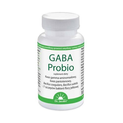 Miniaturka artykułu - Dr. Jacob's Gaba Probio, 60 kaps.