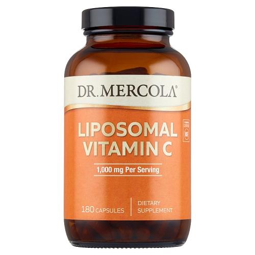 Miniaturka artykułu - Dr Mercola Liposomal Vitamin C Liposomalna Witamina C, 180 kapsułek