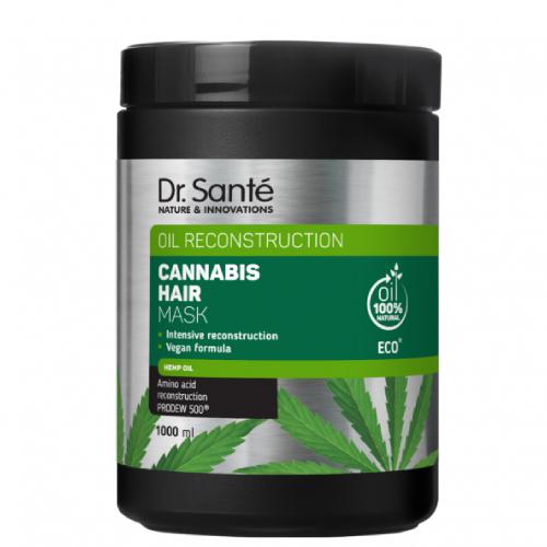 Miniaturka artykułu - Dr. SANTE CANNABIS Rewitalizująca maska do włosów, 1000ml