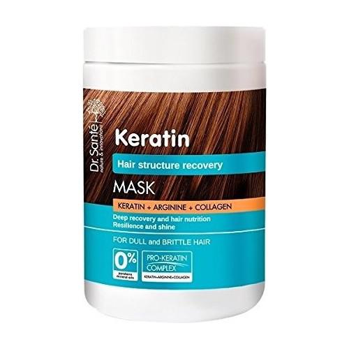 Miniaturka artykułu - Dr. SANTE Keratin Maska z keratyną, argininą i kolagenem, 1 litr