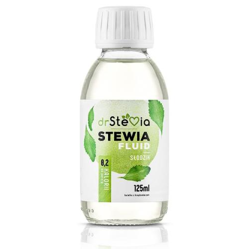 Miniaturka artykułu - DrStevia Stewia fluid Słodzik w płynie, 125 ml