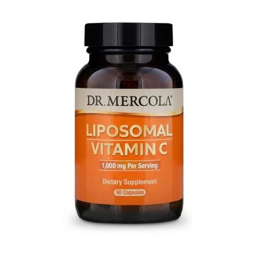 Miniaturka artykułu - DR.MERCOLA Witamina C, 60 kaps.